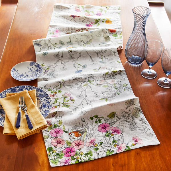 Marigold Linen Dinner Napkins Set/4