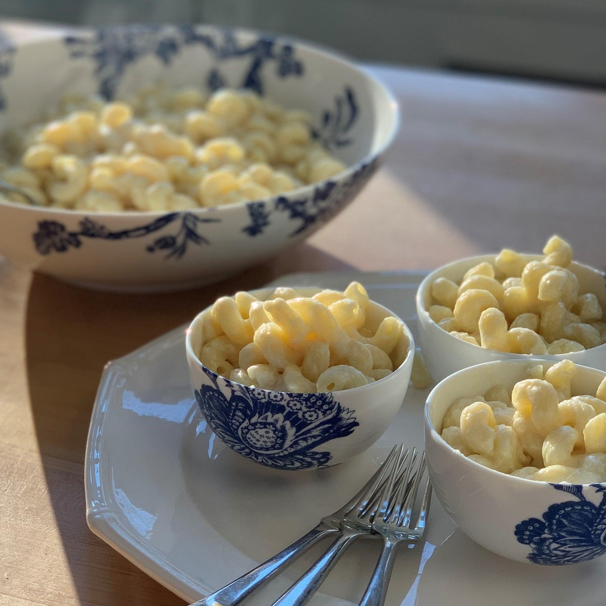 Mac and Cheese and Caskata Arcadia Snack Bowl