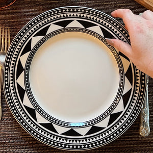 Fez Rimmed Dinner Plate