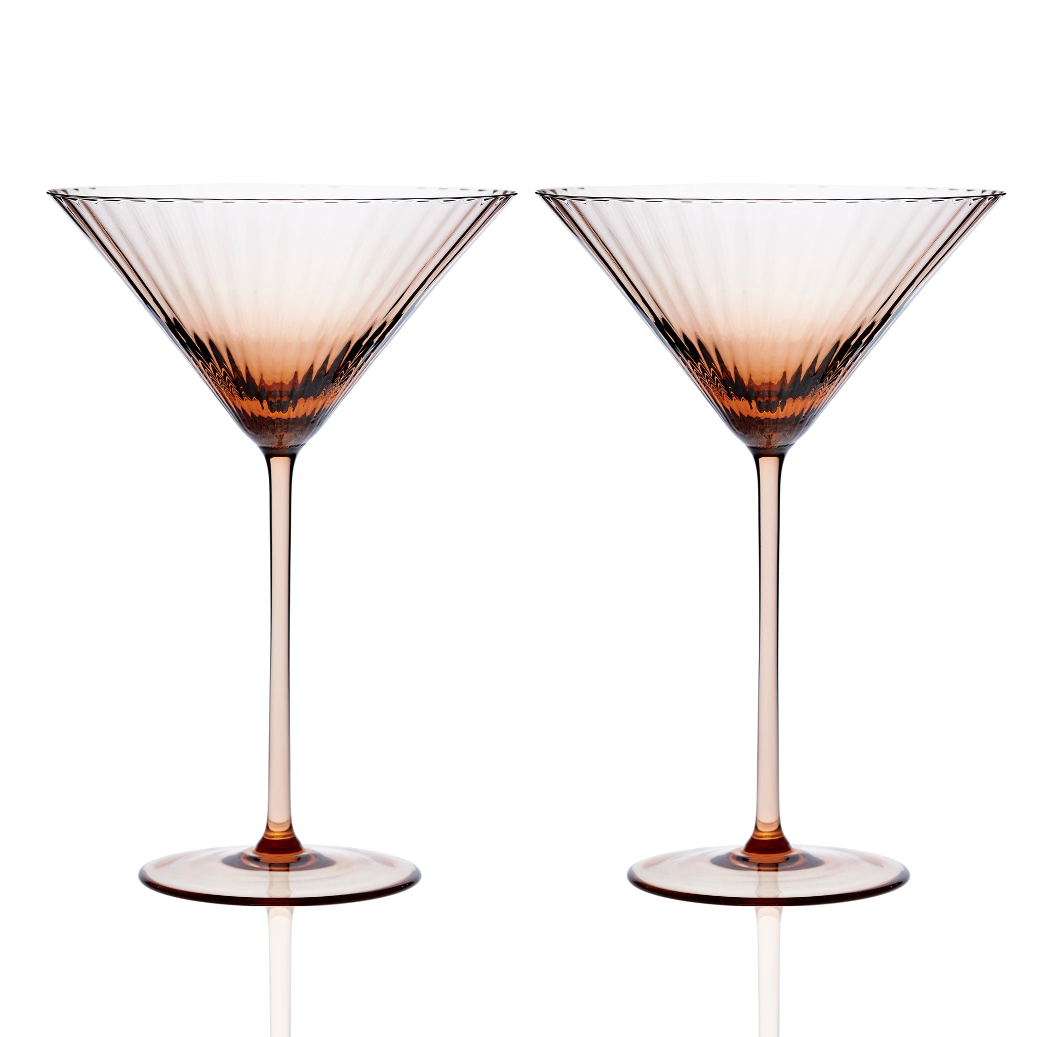 Quinn Ocean Martini Glasses Set/2 – Vivid Chill