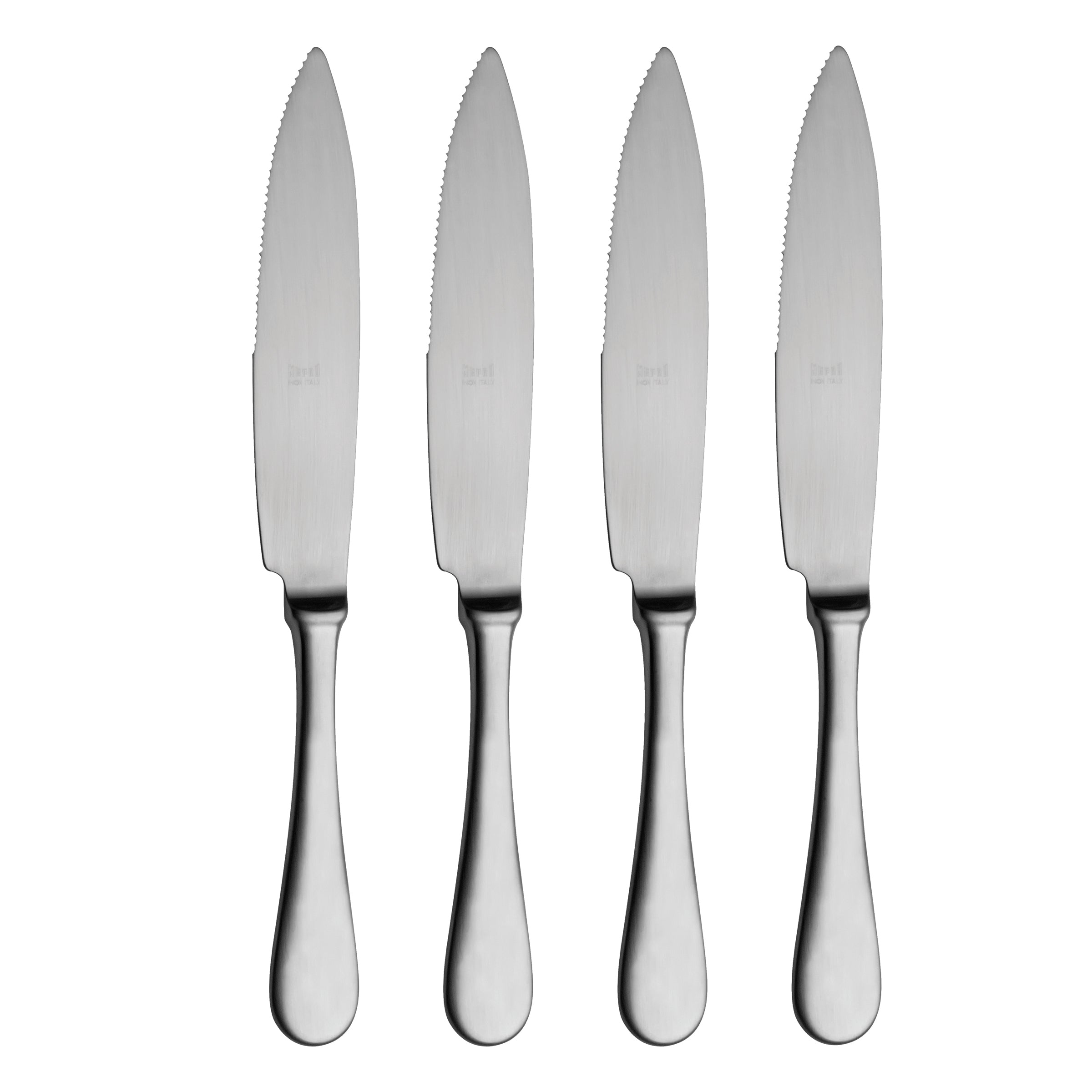 Hammered Pewter Steak Knives